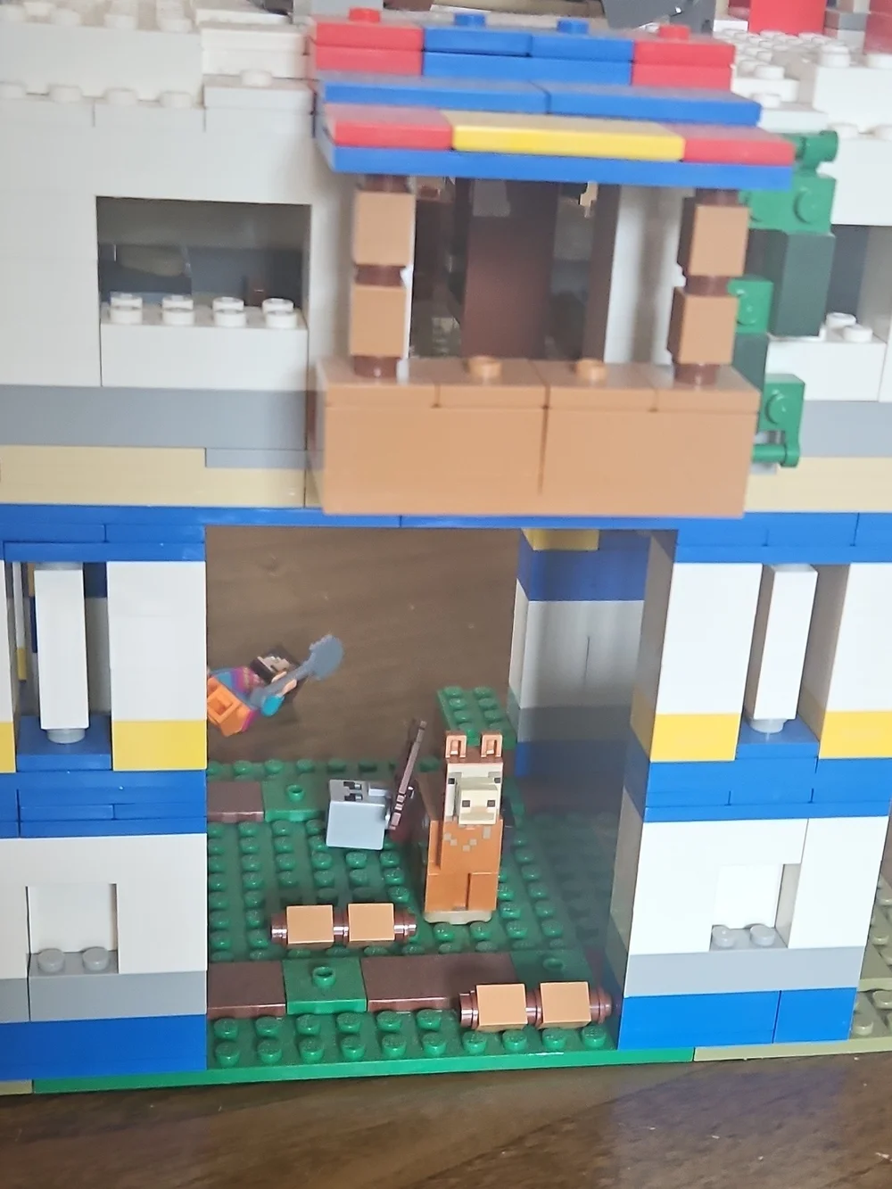 LEGO Minecraft 21188 The Llama Village Complete Set 1252pcs